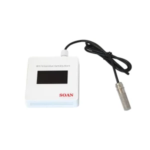WiFi LCD Temperature and Humidity Alarm System with High and Low Temperature Control and Monitor