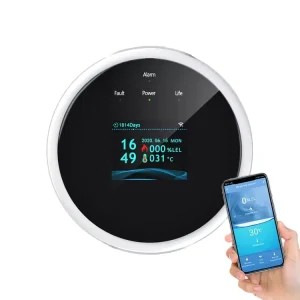 WiFi Natural Gas Leakage Sensor with APP Remote Monitoring for Kitchen