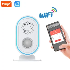 WiFi PIR Human Motion Sensor Security Burglar Alarm System with 2.4G WiFi Doorbell Alarm