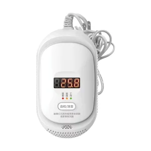 WiFi Portable Combustible Gas Leak Detector and Alarm for Kitchen and Household Use