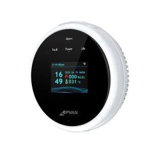 WiFi Smart Home ABS Combustible LPG and Neutral Gas Sensor with Alarm System