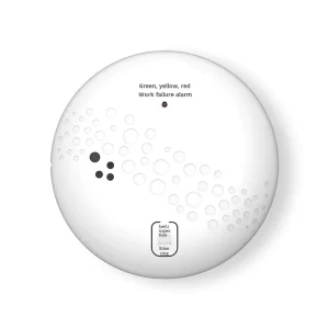 WiFi Smart Smoke Detector with Photoelectric Sensor 85dB Alarm Remote Control EN Certified Fire Smoke Alarm Detector Smoke
