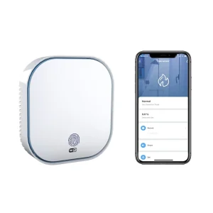 WiFi Smart Touch Sensor Combustible LPG and Methane Gas Leak Alarm