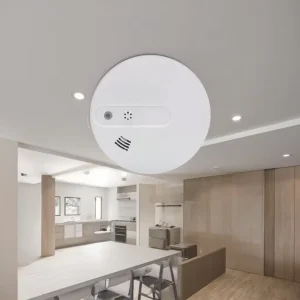 WiFi Smoke Detector Fire Alarm Conventional Heat and Fire Tester with 9 Volt Battery Standalone