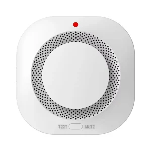 WiFi Smoke Detector with 90 dB Sound Alarm and App Push Notifications for Home, Industrial, Hotel