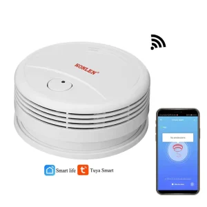 WiFi Smoke Detector with App Control for Home Security