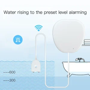 WiFi Water Leak Detector Water Immersion Sensor Remote Control Monitor Alarm