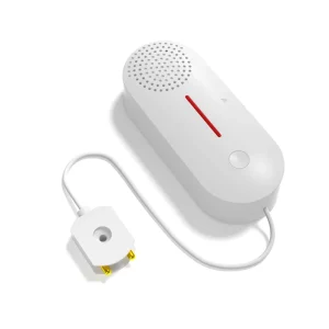 WiFi Water Leak Detector with 100 dB Sound and Light Alarm, App and Water Level Monitor for Home and Basement
