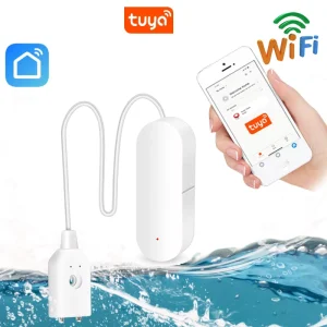 WiFi Water Leakage Detector Leak Alarm Security Alarm System 1.5V AAA Battery 2.4G WiFi
