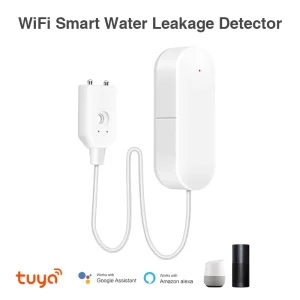 WiFi Water Leakage Detector with High-Sensitivity Alarm for Smart Home Security