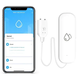 WiFi Water Leakage Sensor Alarm Water Level Detector Flood Leak Sensor with App Control