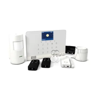 WiFi Wireless Home Perimeter Security Alarm System Kit with PIR Burglar Sensor