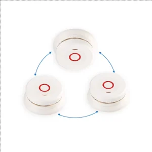 WiFi Wireless Interlinked Smoke Detector Remote Interconnected Fire Detector