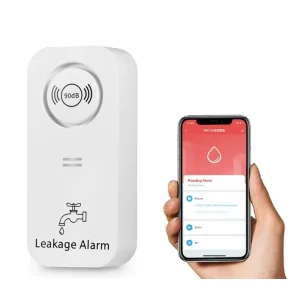WiFi Wireless Water Sensor and Leak Detector 90dB for Kitchen Bathroom
