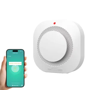WiFi Zigbee Smart Smoke Detector for Home, Store, Warehouse, and Office