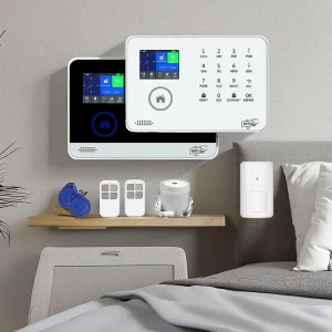 WiFi and 4G Wireless Home Security Alarm System with 433MHz PIR Motion and Door/Window Detectors