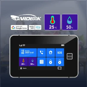 Wifi Touch Screen Wireless Home Alarm IOS Android APP Control SMS Burglar Home Security GSM WiFi Alarm System