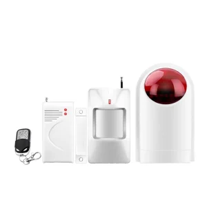 Wired 433Mhz Outdoor Audible and Visual Sound light Alarm RMH-BL03A 12V 110dB m Warranty