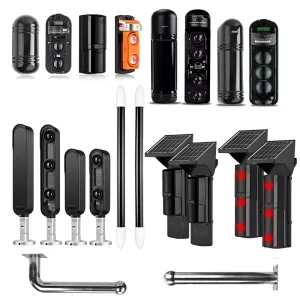 Wired IP65 Waterproof Infrared Beam Barrier Detector, 60m/100m/200m Range