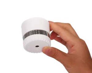 Wired Independent Smoke Fire Alarm with Emergency Warning Function