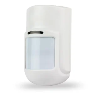 Wired Outdoor Dual-Tech PIR Motion Detector, 110° Detection Angle, Pet-Immune