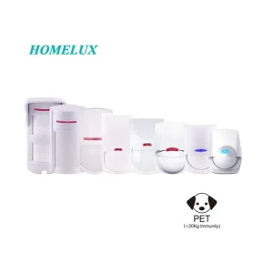 Wired Passive Infrared Small Motion Sensor PIR Detector for Security Intruder Alarm Systems