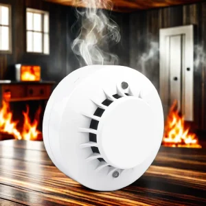 Wired Smoke Detector Fire Alarm System OEM/ODM for Conventional Fire Alarm System Use