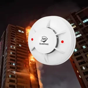Wired Smoke Detector with Networking Sensor for Kitchen Smoke Detection