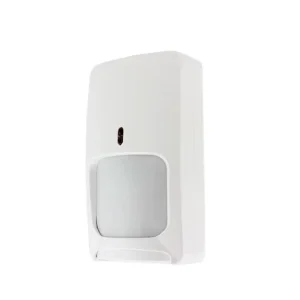 Wired Wall-Mounted Dual Infrared and Microwave Sensors, ABS, 10-20 m Detection Range