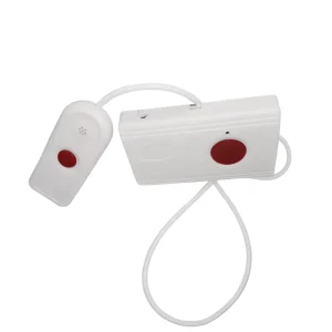 Wireless 315MHz Nurse Call Button Caregiver Pager System Smart Emergency Panic Alarm CE Certified ABS Material 150m