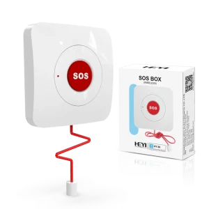 Wireless 433 MHz Plastic Panic Emergency SOS Button For Alarm Calling System