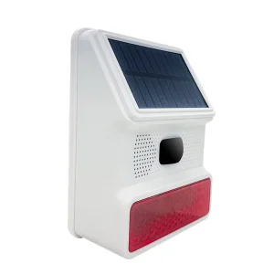 Wireless 433MHZ Outdoor Solar Sound and Light Alarm