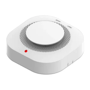 Wireless 433MHz Fire Smoke Detector Alarm Ceiling Mounted 9V 2% Accuracy