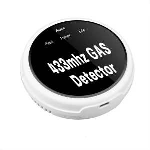 Wireless 433MHz Gas Leakage Detector Sensor for Alarm System Gas Valve