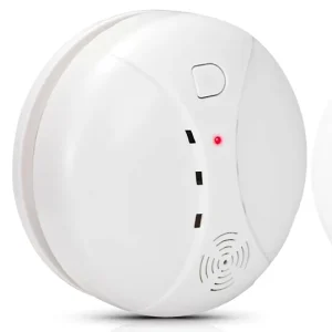 Wireless 433MHz Smoke Detector with WiFi, App Reminder, and Gas Alarm