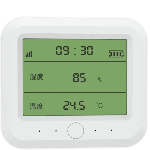 Wireless 4G Temperature and Humidity Detector with LCD Display, SMS, App, and Cloud Platform Alarm
