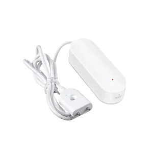 Wireless ABS Water Leak Detector 200M Transmission 2-Year Warranty Water Resistant App Alerts Email SMS Basement Bathroom
