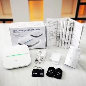Wireless Anti Theft Residential Commercial Security Alarm with WiFi and GPRS 2G 4G