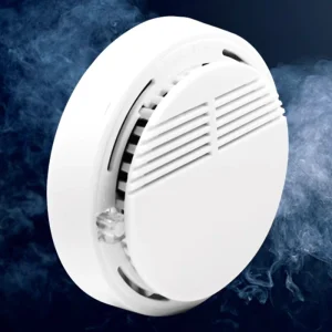 Wireless Battery Smoke Detector for Home with Fire Alarm