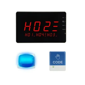 Wireless Code Blue Emergency Call Bell and Medical Alert Bed Alarm System