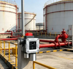 Wireless Combustible Gas Alarm for Energy Stations