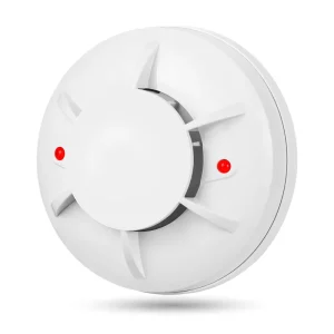 Wireless Combustible Gas and Smoke Detector with Remote Control, Waterproof Tamper Alarm, 85 dB