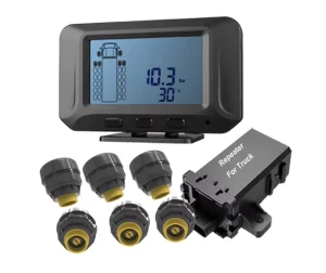 Wireless Digital TPMS for OTR and Mining Truck Tires, 6-Tire System, 200 PSI, 11.8-12mm External Sensors