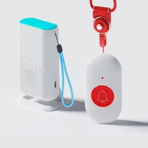 Wireless Digital Vibration Pager Emergency Call Bell System for Elderly Patients