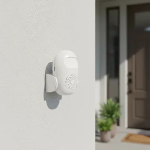 Wireless Door Phone with Welcome Tone PIR Motion Sensor Anti-Burglar Alarm Multiple Tunes