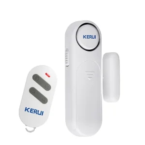 Wireless Door and Window Sensor Alarm 300ft 120dB with Smart Remote Control for Cabinet and Home Security