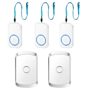 Wireless Elderly Emergency Call Bracelet and Long-Distance Emergency Alarm for Bedridden Patients