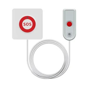 Wireless Elderly Sos Alarm Emergency Nurse Call Hospital System with Cord Pager Panic Button for Elderly Care