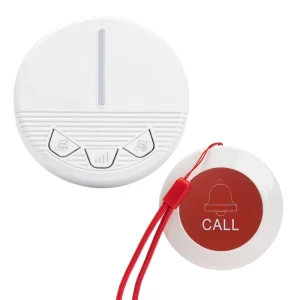 Wireless Emergency Pendant Call Button SOS Buzzer for Elderly Handicapped Hospital Nursing Home Clinic