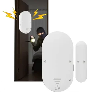 Wireless GSM Home Security Burglar Alarm System with Open-Door Sensor